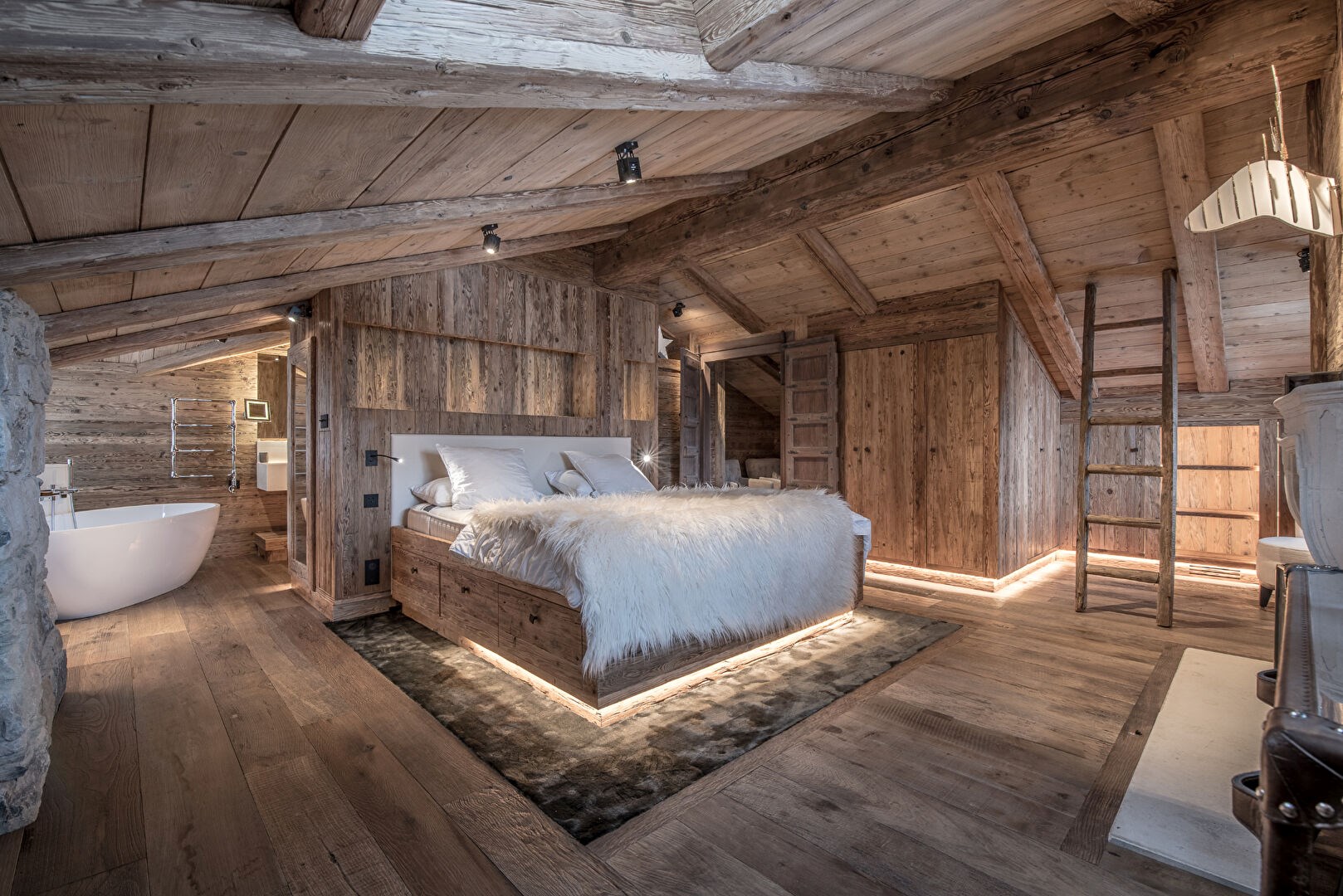 Un chalet d'auteur au coeur de Courchevel