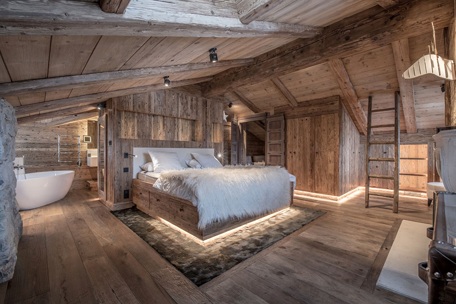 Un chalet d'auteur au coeur de Courchevel
