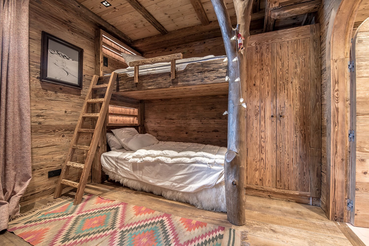 Un chalet d'auteur au coeur de Courchevel