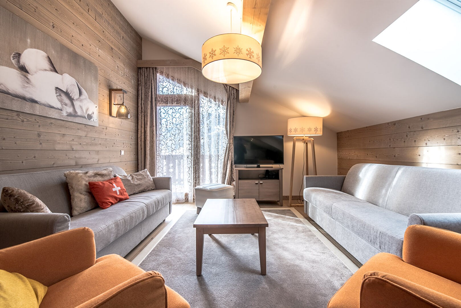 Centre de Méribel - Appartement familial avec vue ouverte