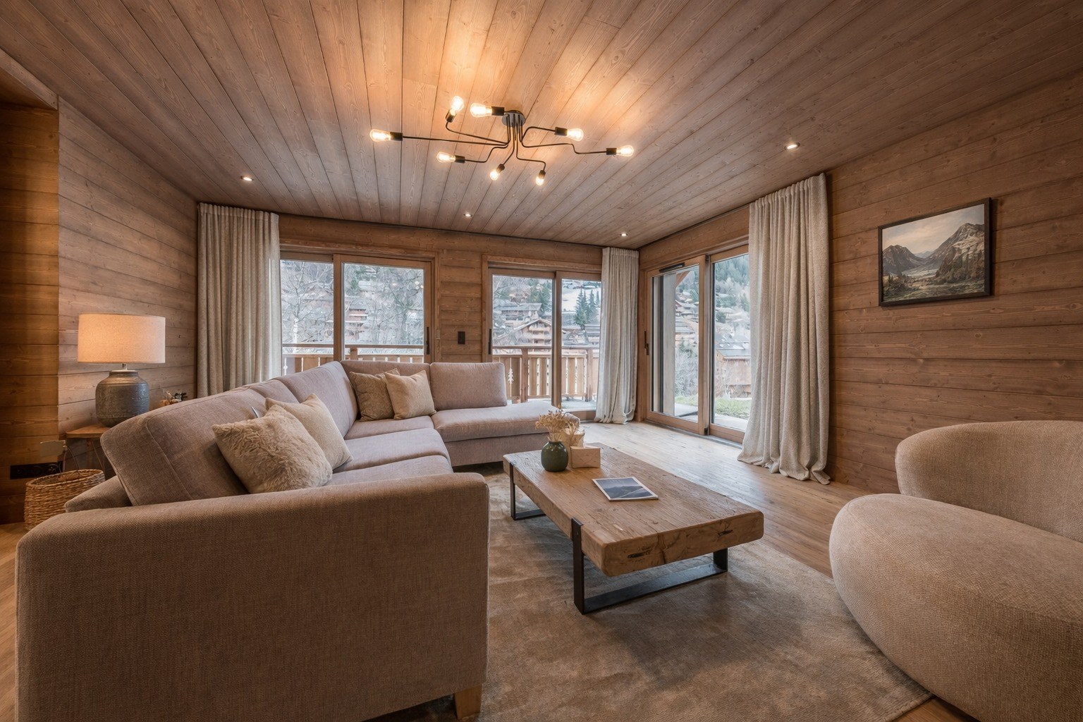 MÉRIBEL CENTRE - APPARTEMENT NEUF, VUE SAULIRE