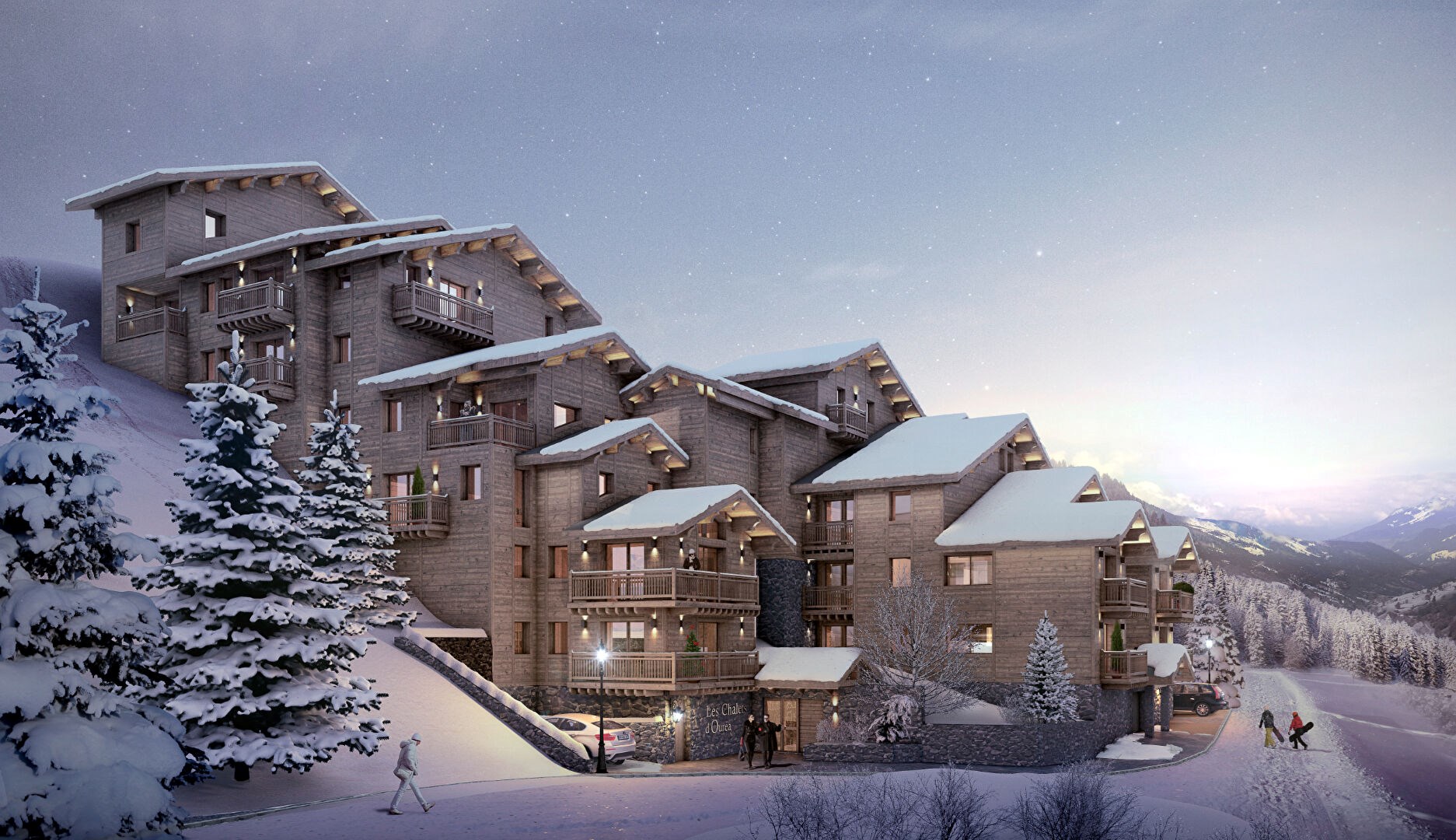 Méribel Mottaret - Exceptional new apartment in the heart of the three valleys