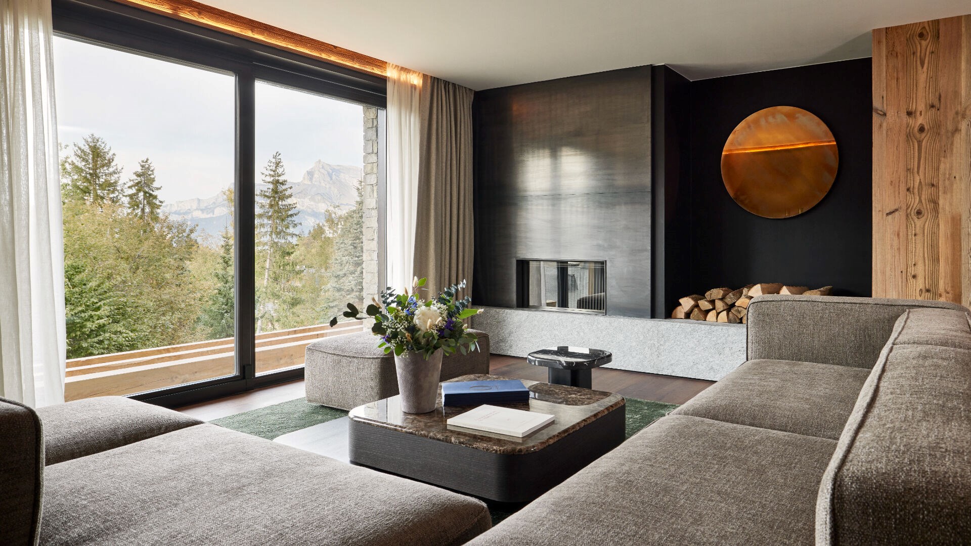 Family apartment - Megevand spirit - private wellness area