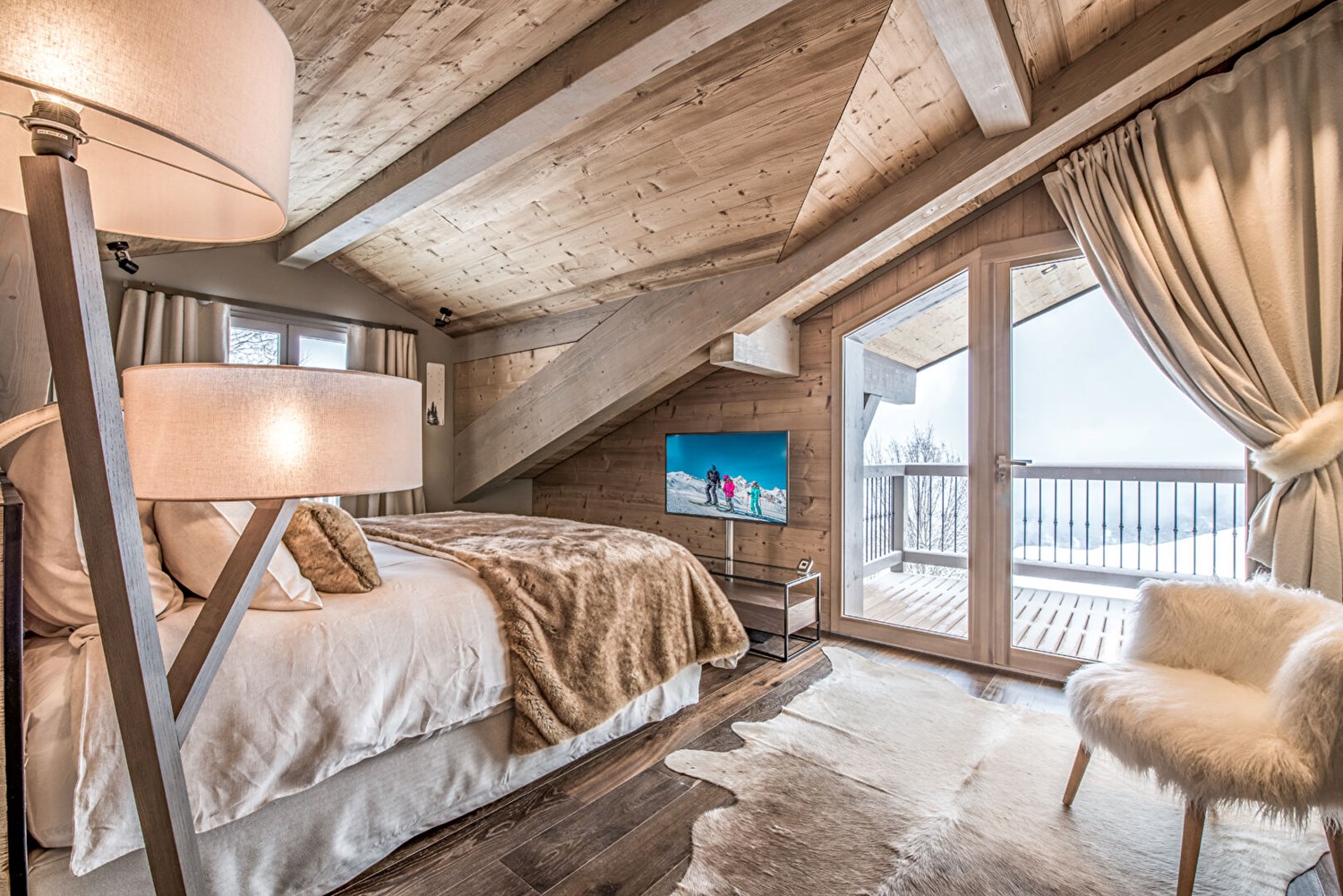 Un chalet préservé, à portée de ski