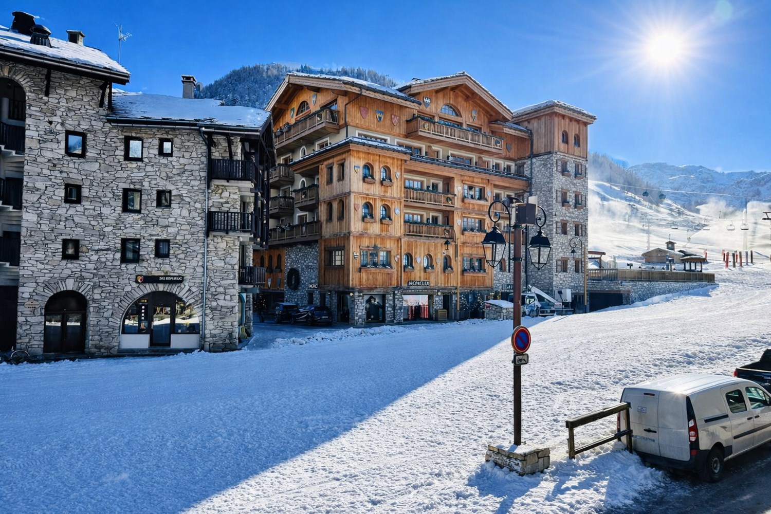 Appartement d'exception sur le Front de neige