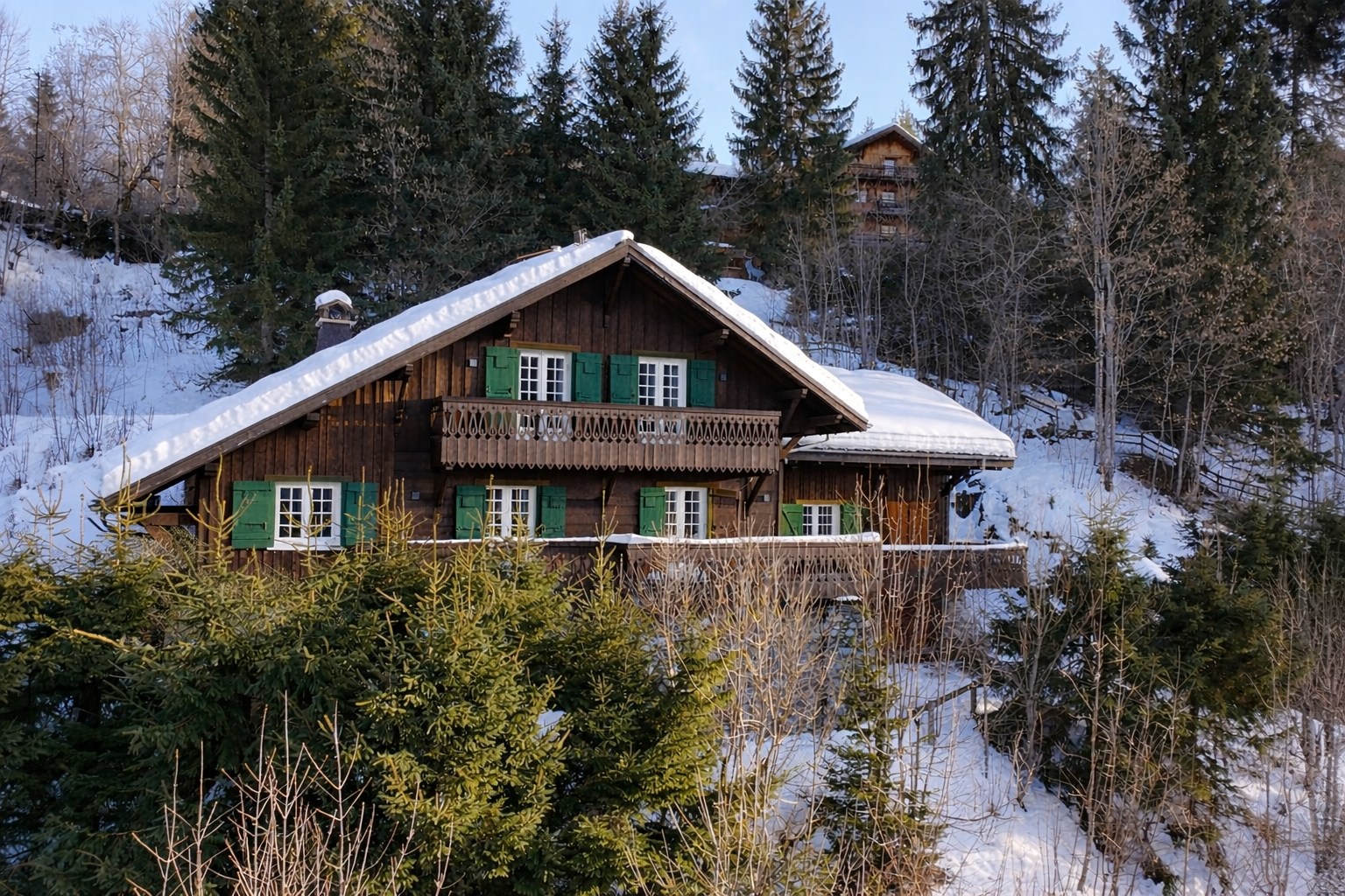 Chalet alliant authenticité et modernité