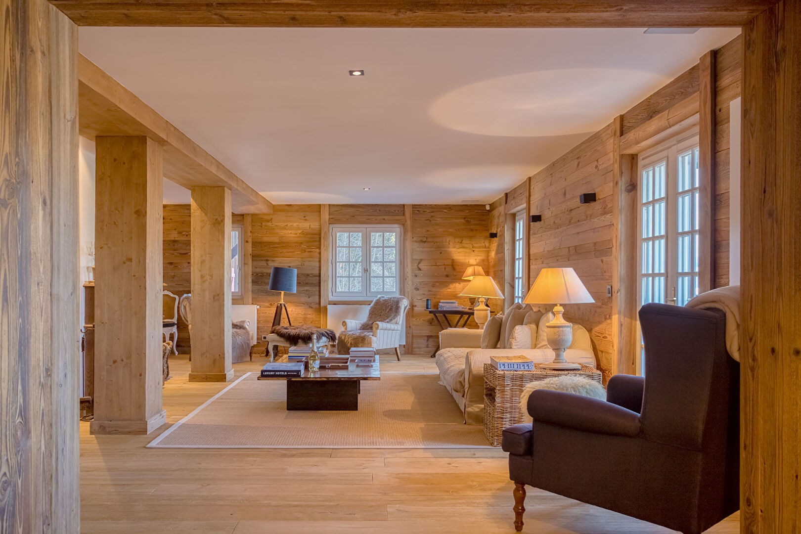 Chalet alliant authenticité et modernité