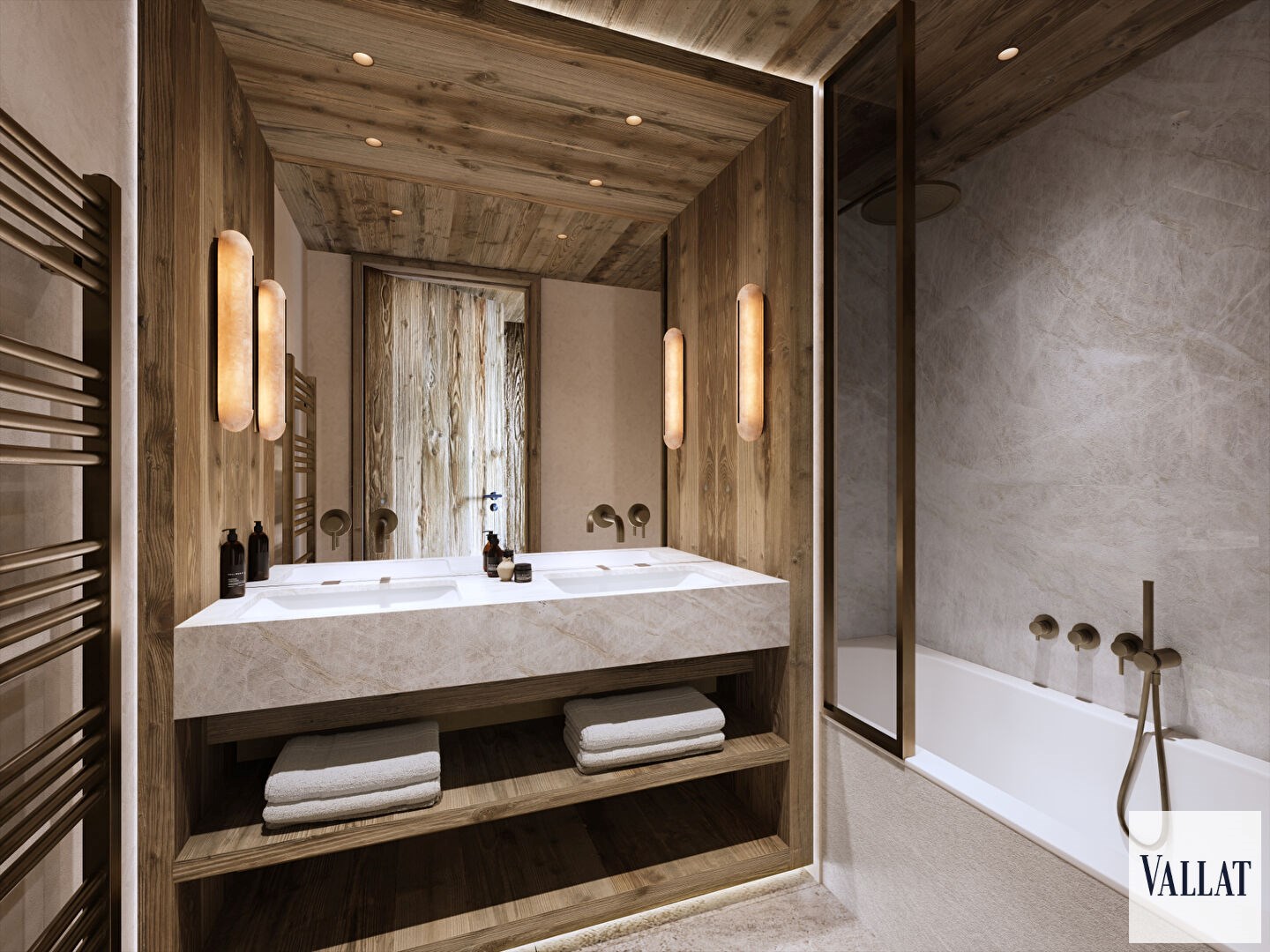 Le luxe alpin skis aux pieds Courchevel 1850