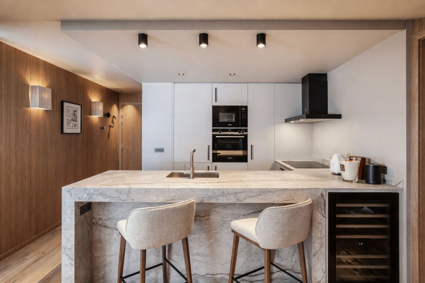 Penthouse en lisière de pistes à Courchevel