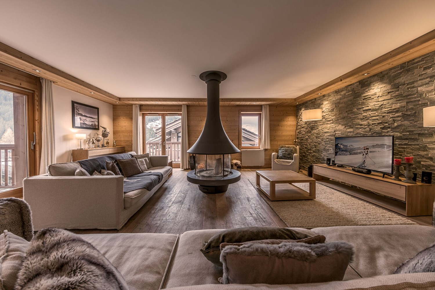 A refined alpine design in Courchevel Moriond