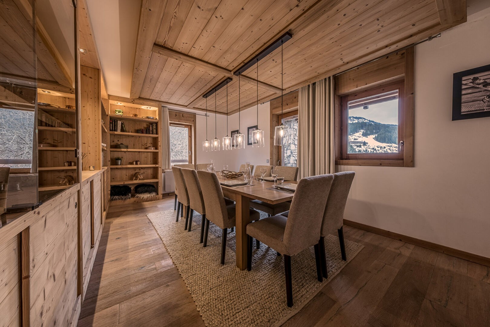 A refined alpine design in Courchevel Moriond