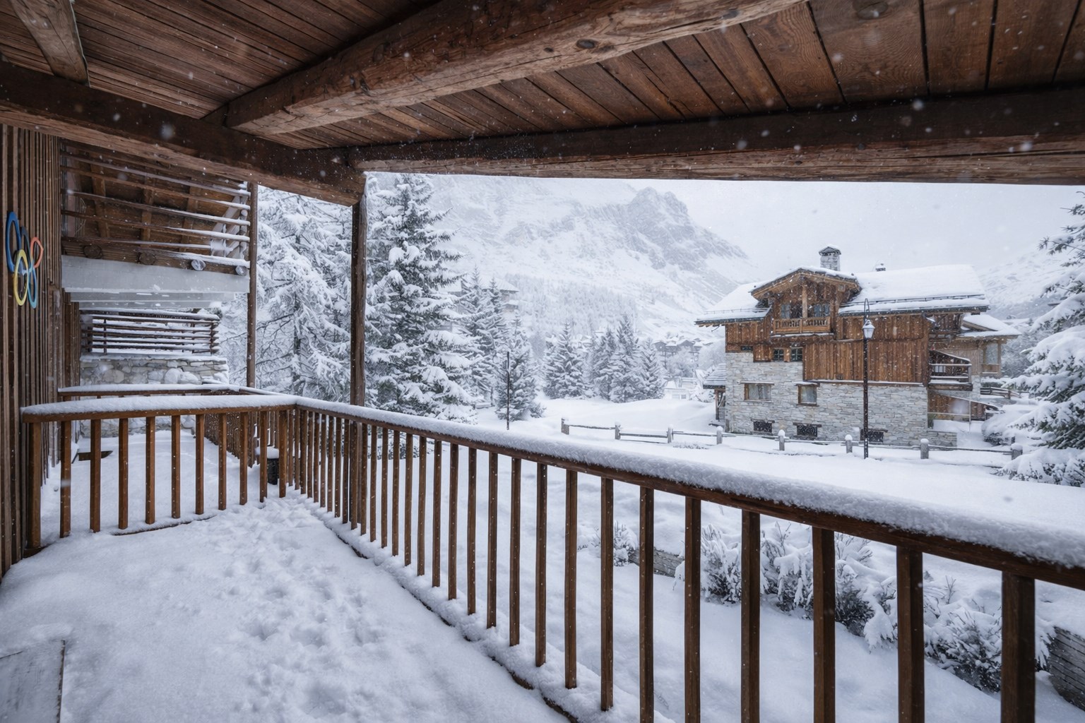 Appartement skis aux pieds, vue panoramique & héritage alpin