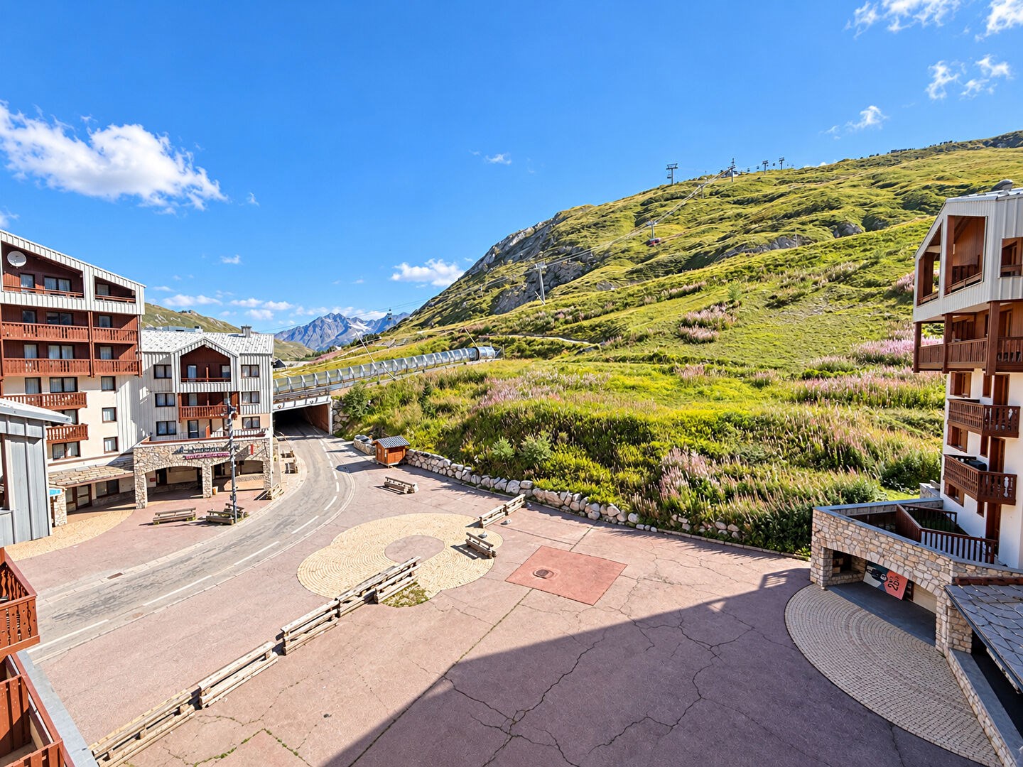 Appartement Tignes Val Claret 2 pièce(s) + coin montagne dernier étage- Skis aux pieds
