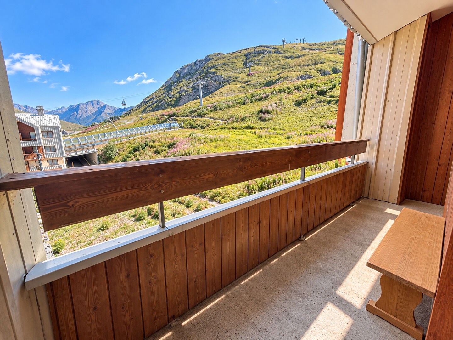 Appartement Tignes Val Claret 2 pièce(s) + coin montagne dernier étage- Skis aux pieds