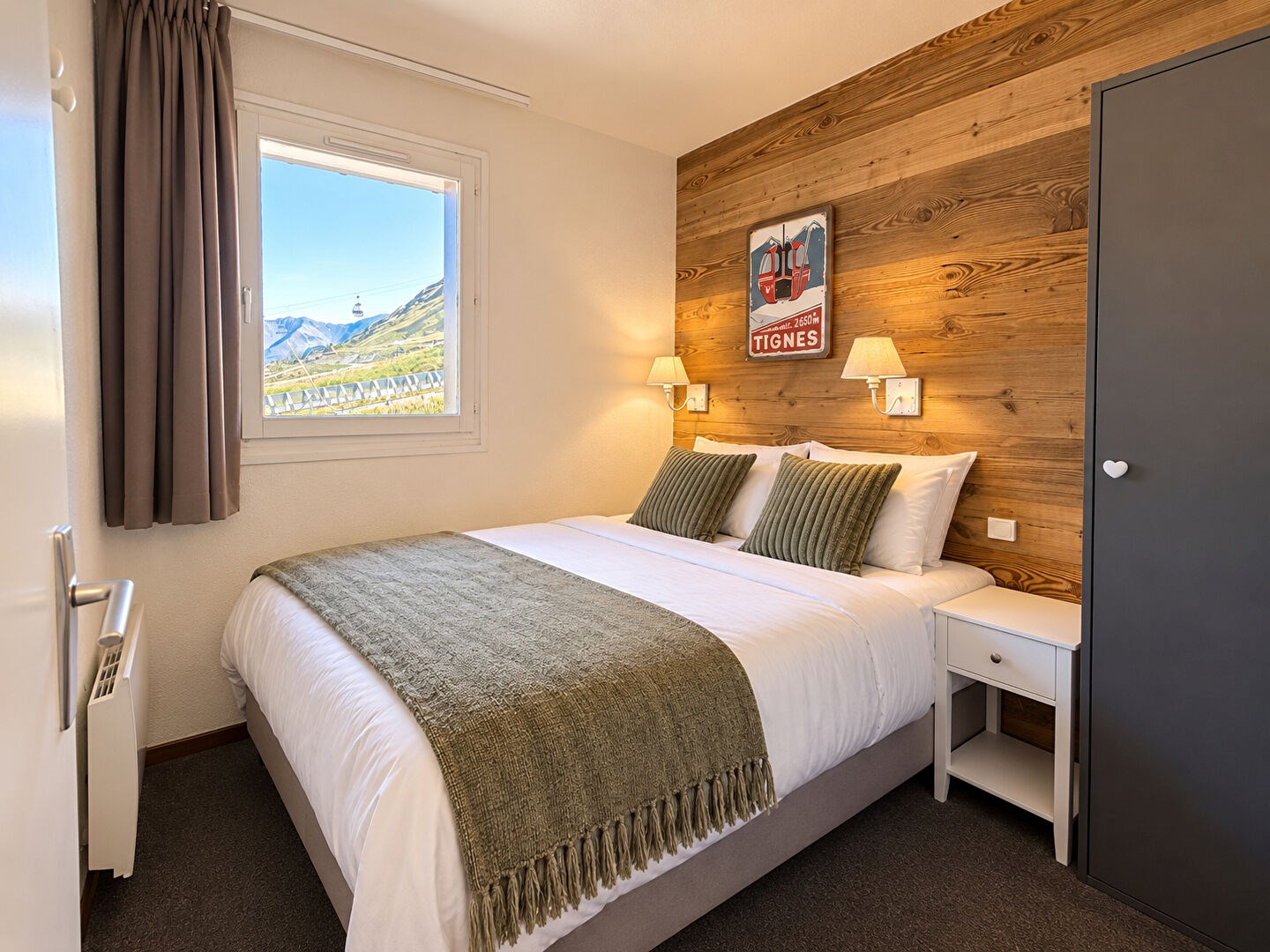 Appartement Tignes Val Claret 2 pièce(s) + coin montagne dernier étage- Skis aux pieds