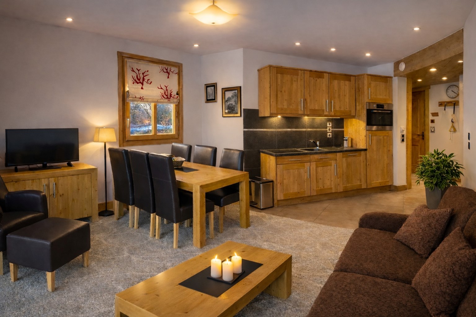 Appartement 3 pièces - Skis aux pieds