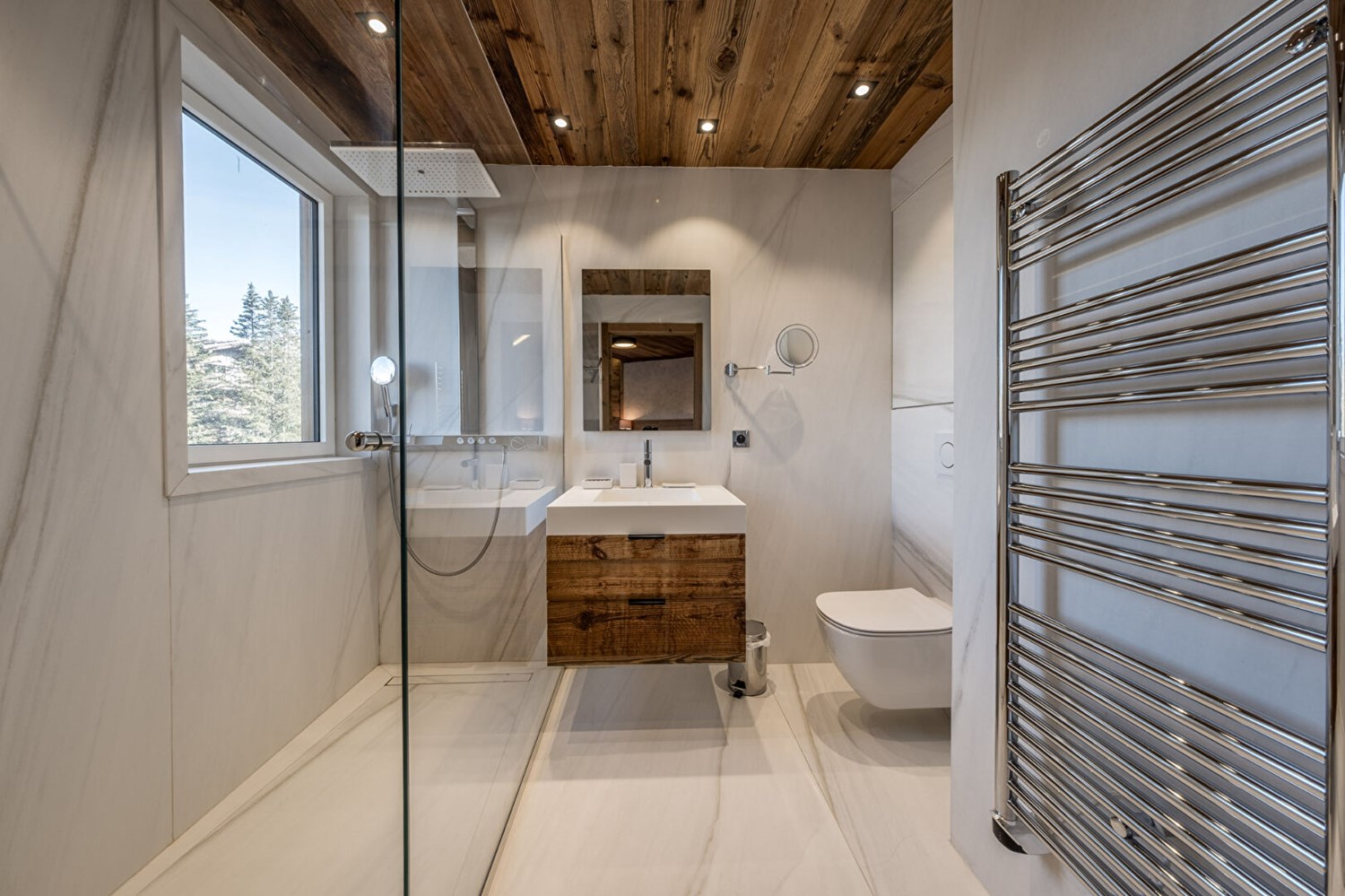 Light from three directions