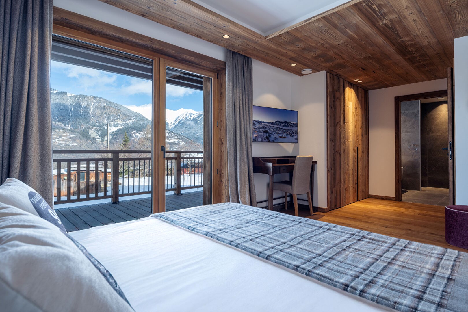 Chalet avec spa au coeur du Praz