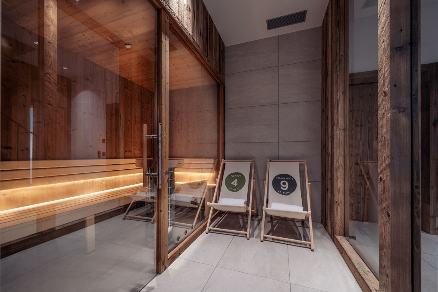 Chalet with spa in the heart of Le Praz