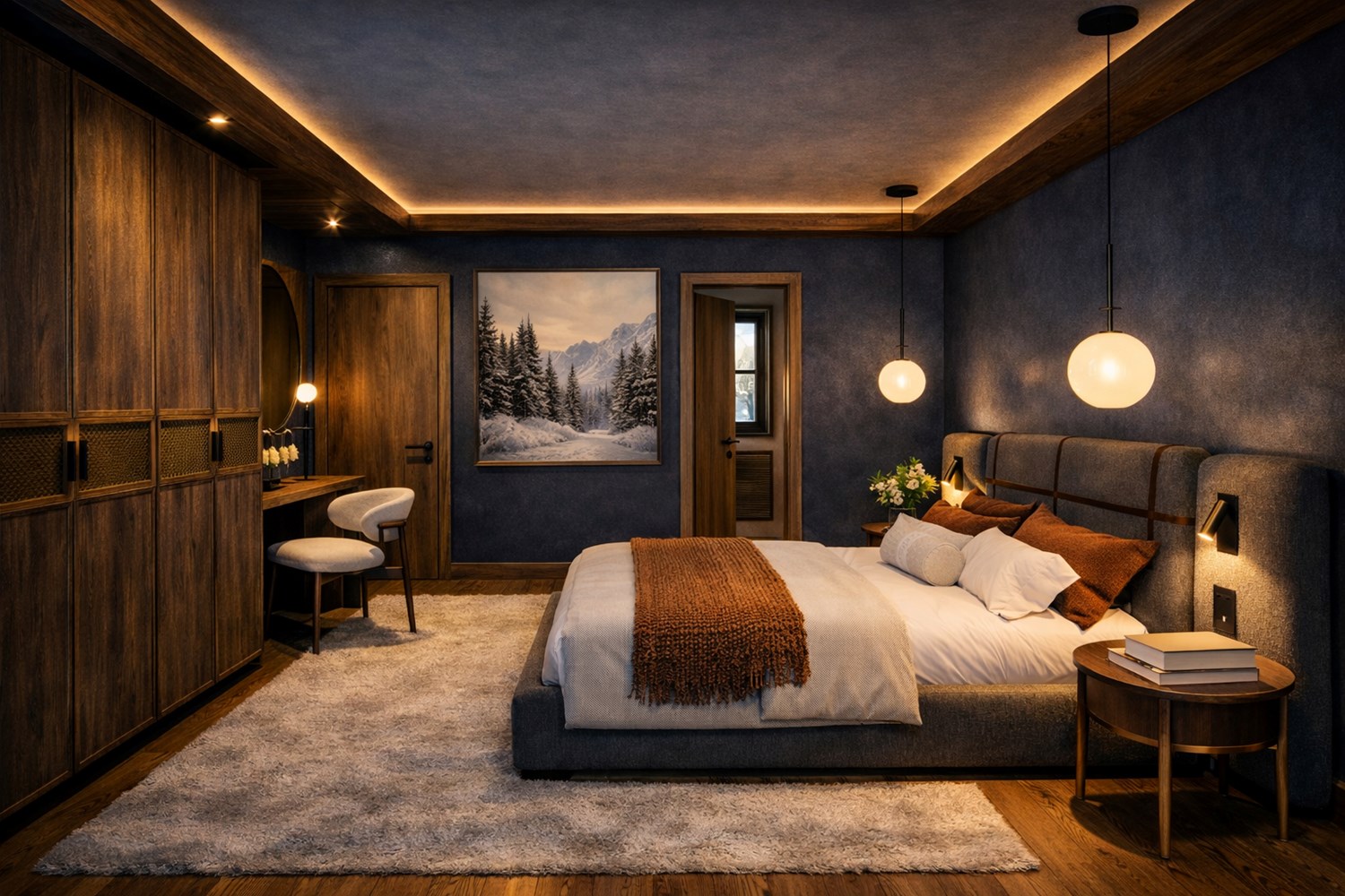 Duplex de caractère, centre station