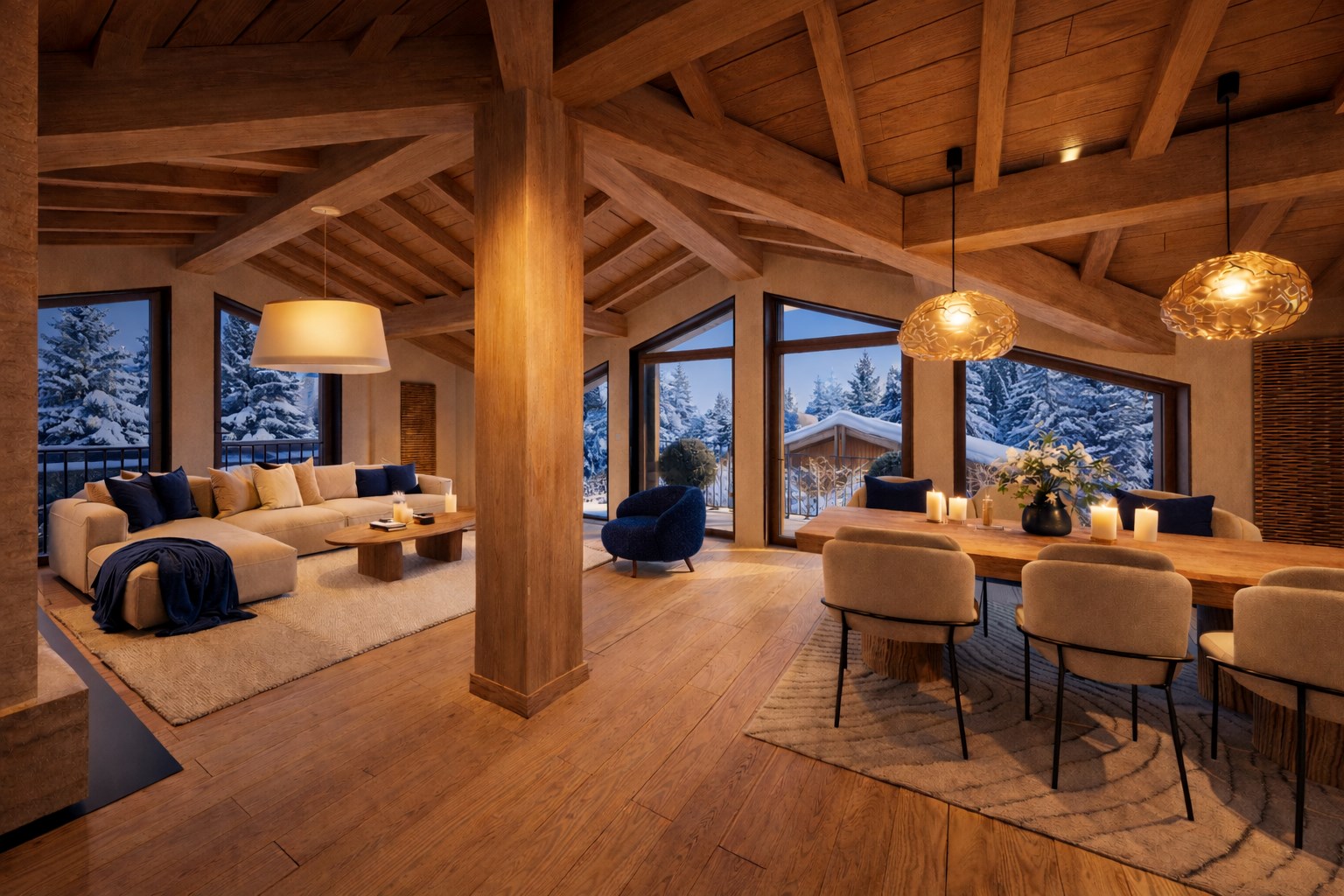 Volumes rares et art de vivre alpin au centre de Val d'Isère