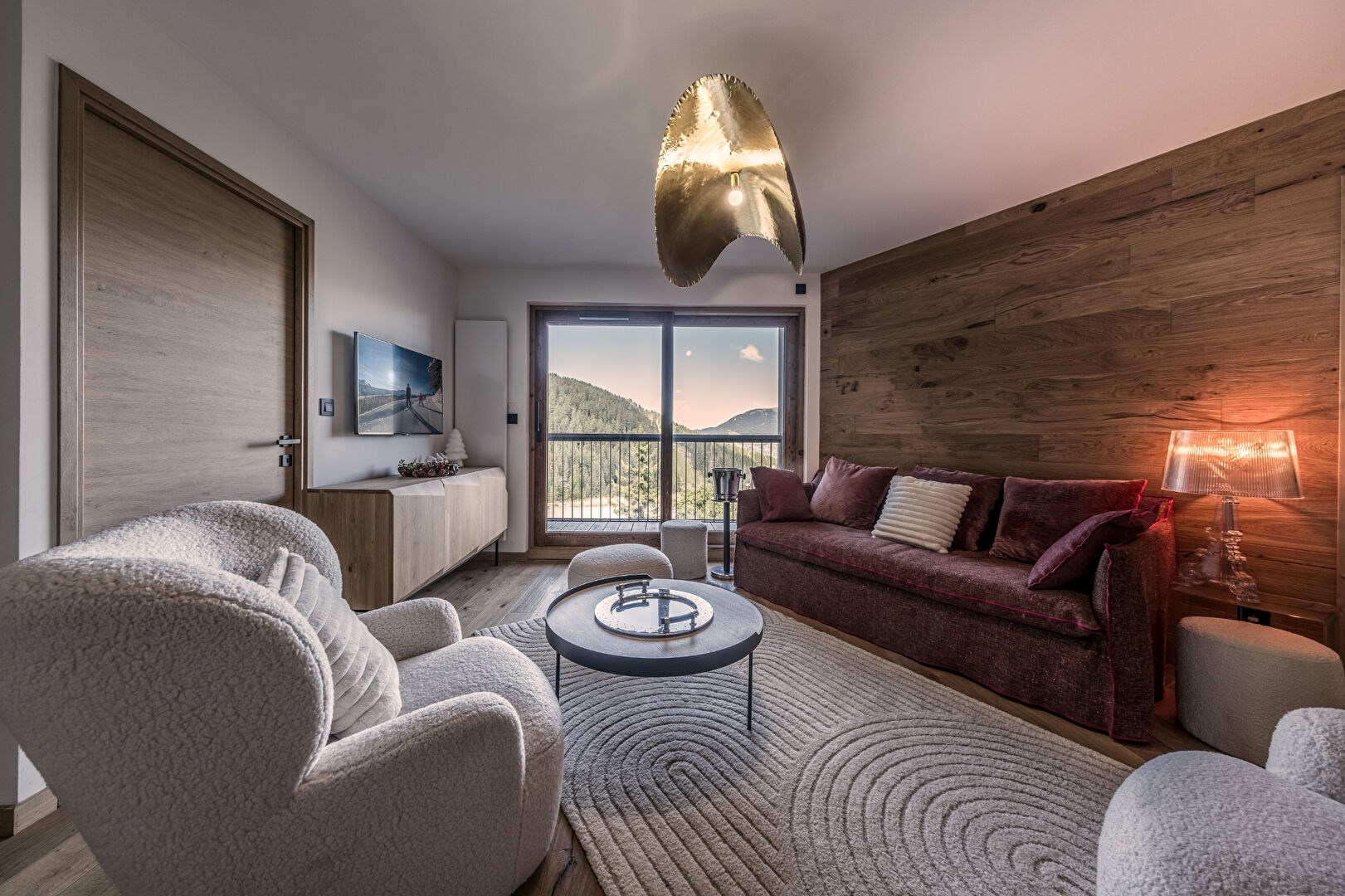A panoramic living space in Courchevel 1650