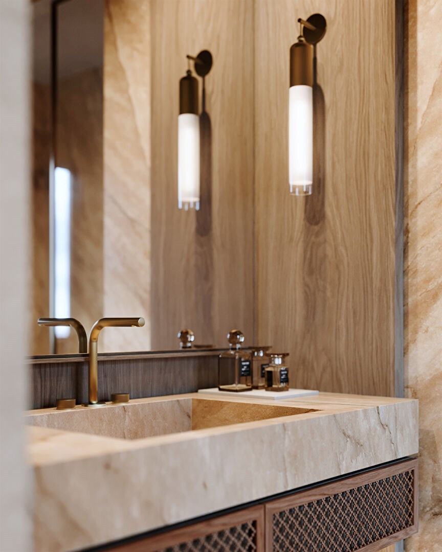 Un grand appartement en lisière de forêt alpine