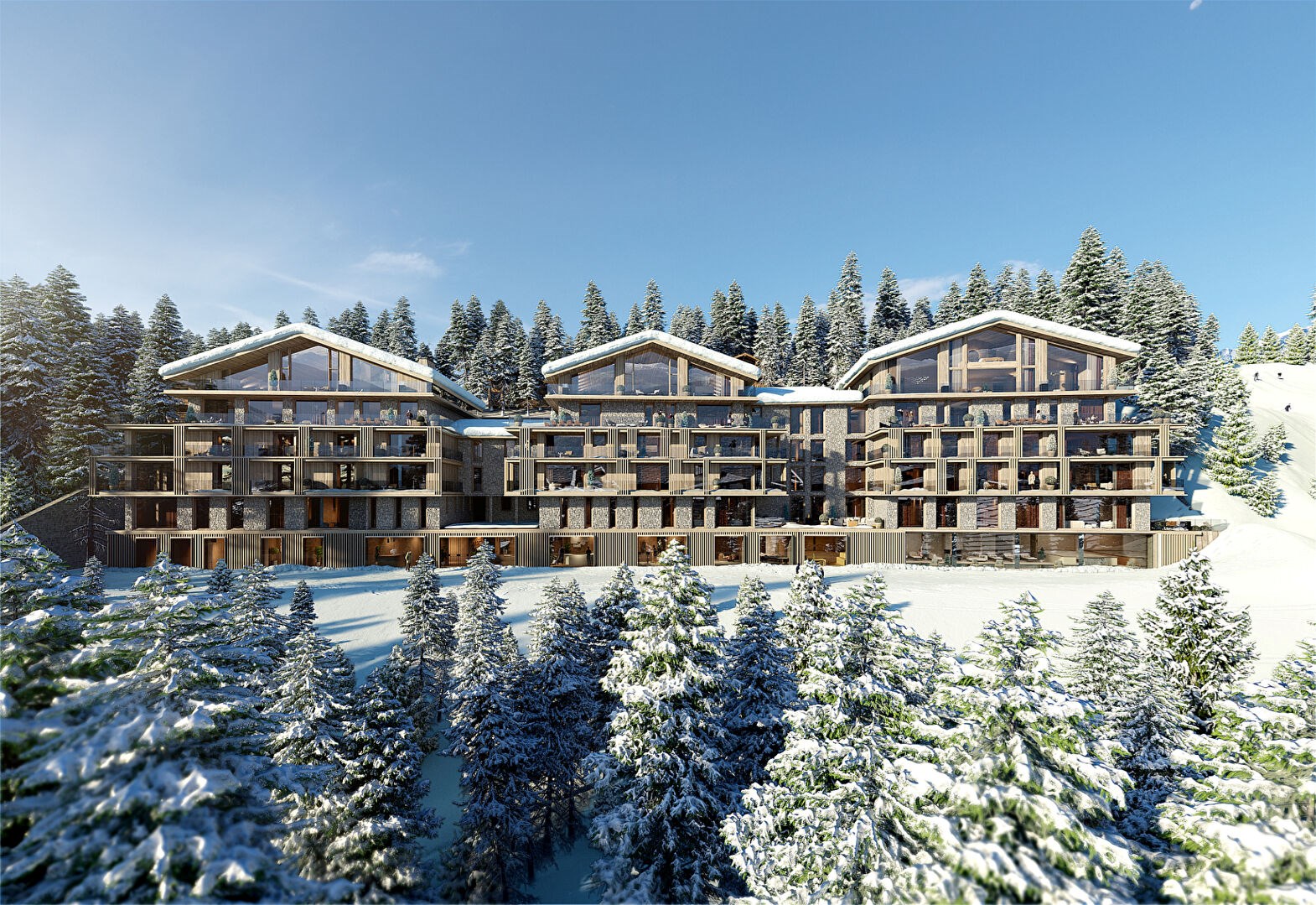 Appartement de réception avec espace bien-être - La Sivolière