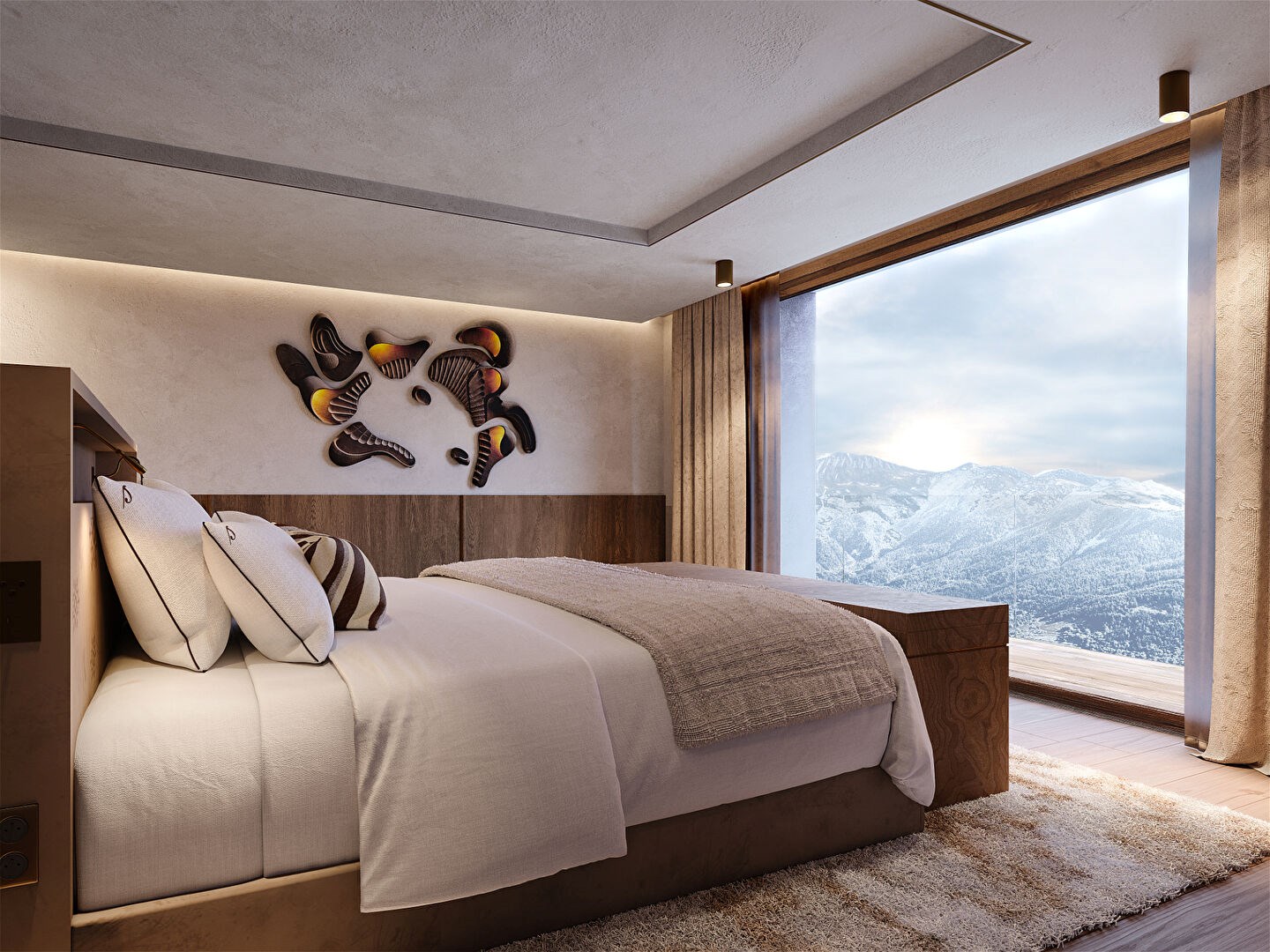 Un appartement de réception au coeur de la forêt