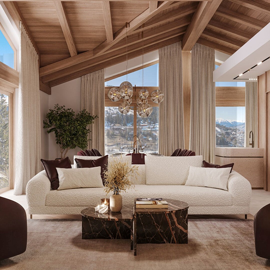 Chalet avec spa à Courchevel