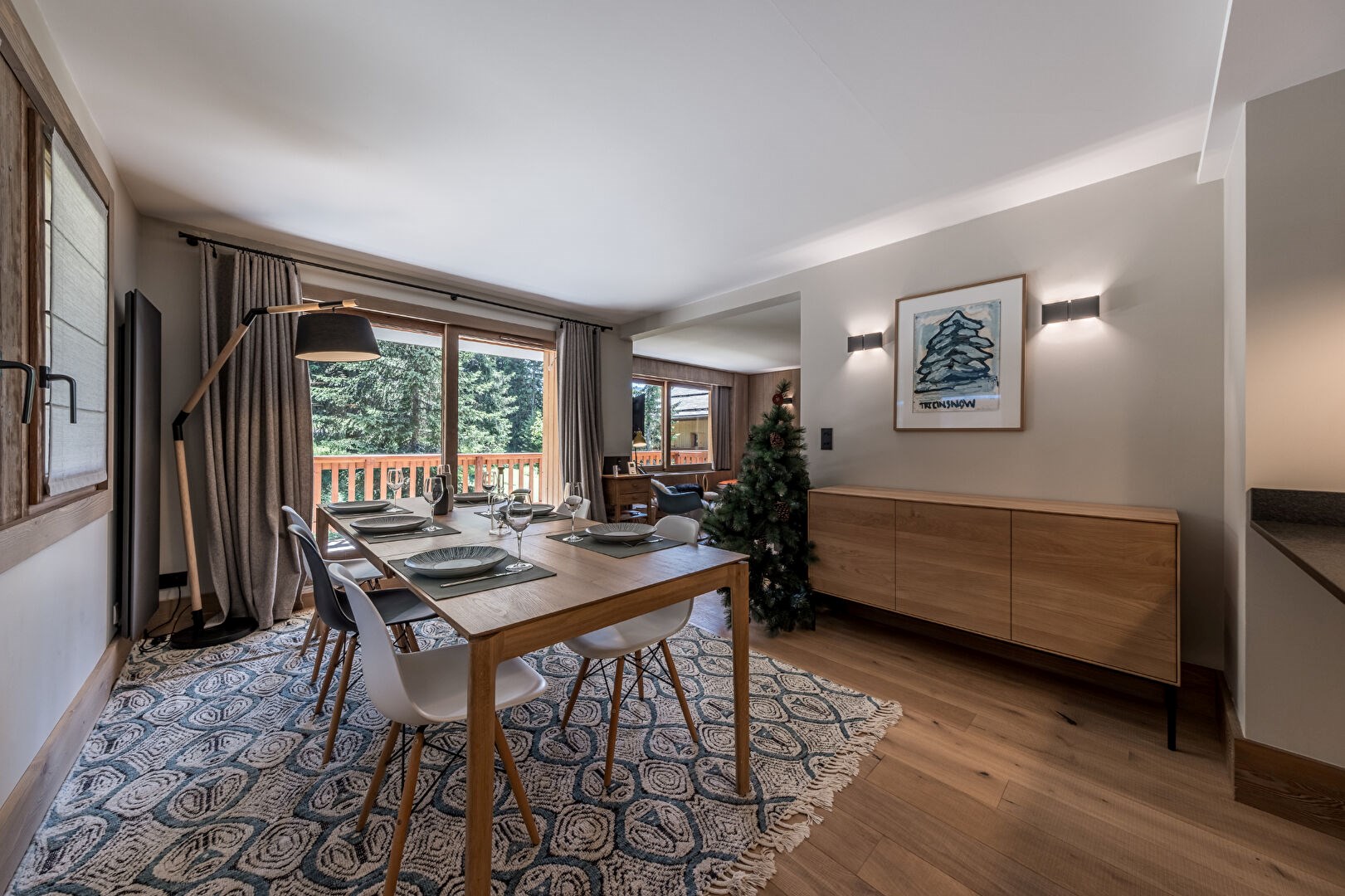 AU PIED DES PISTES - APPARTEMENT EN ECRIN DE VERDURE