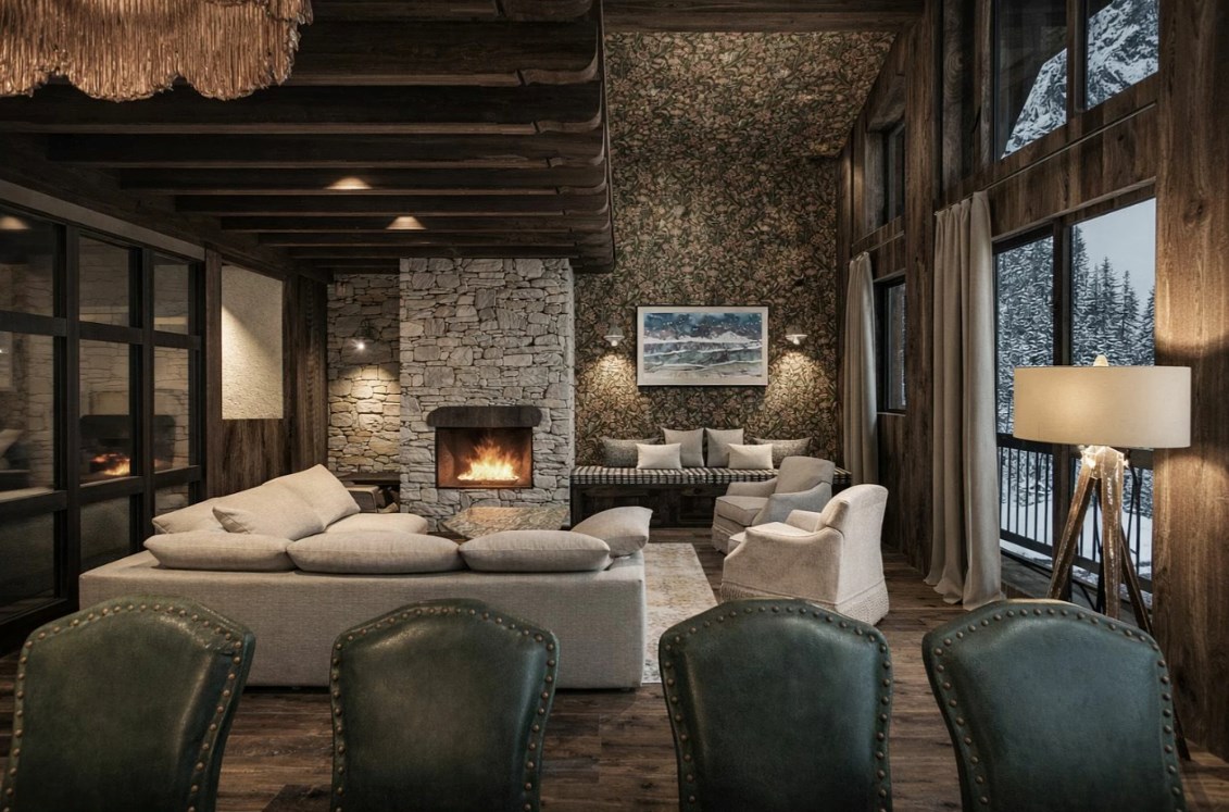 Chalet Neuf d'Exception ? Ski aux Pieds à la Legettaz