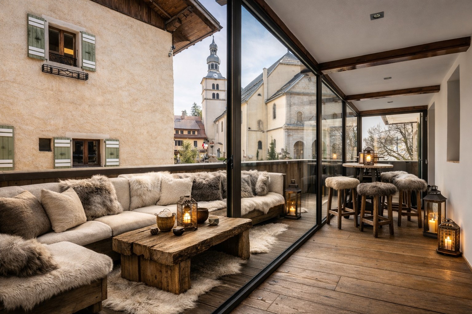 Adresse rare en plein centre de Megève