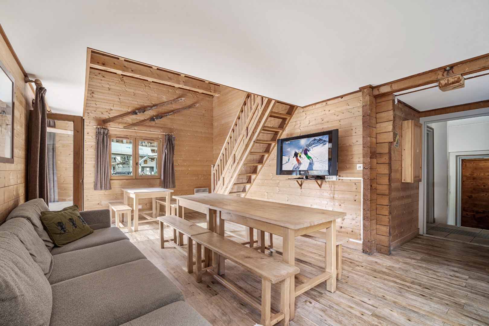 Rare Chalet au pied des pistes à TIGNES