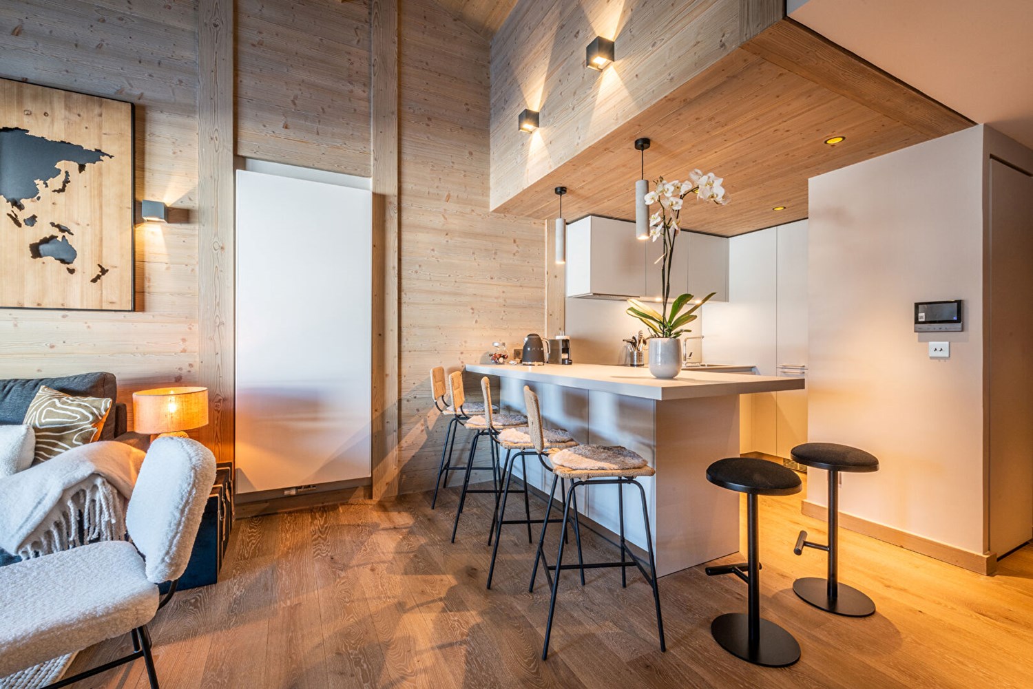 Un séjour cathédrale face aux pistes