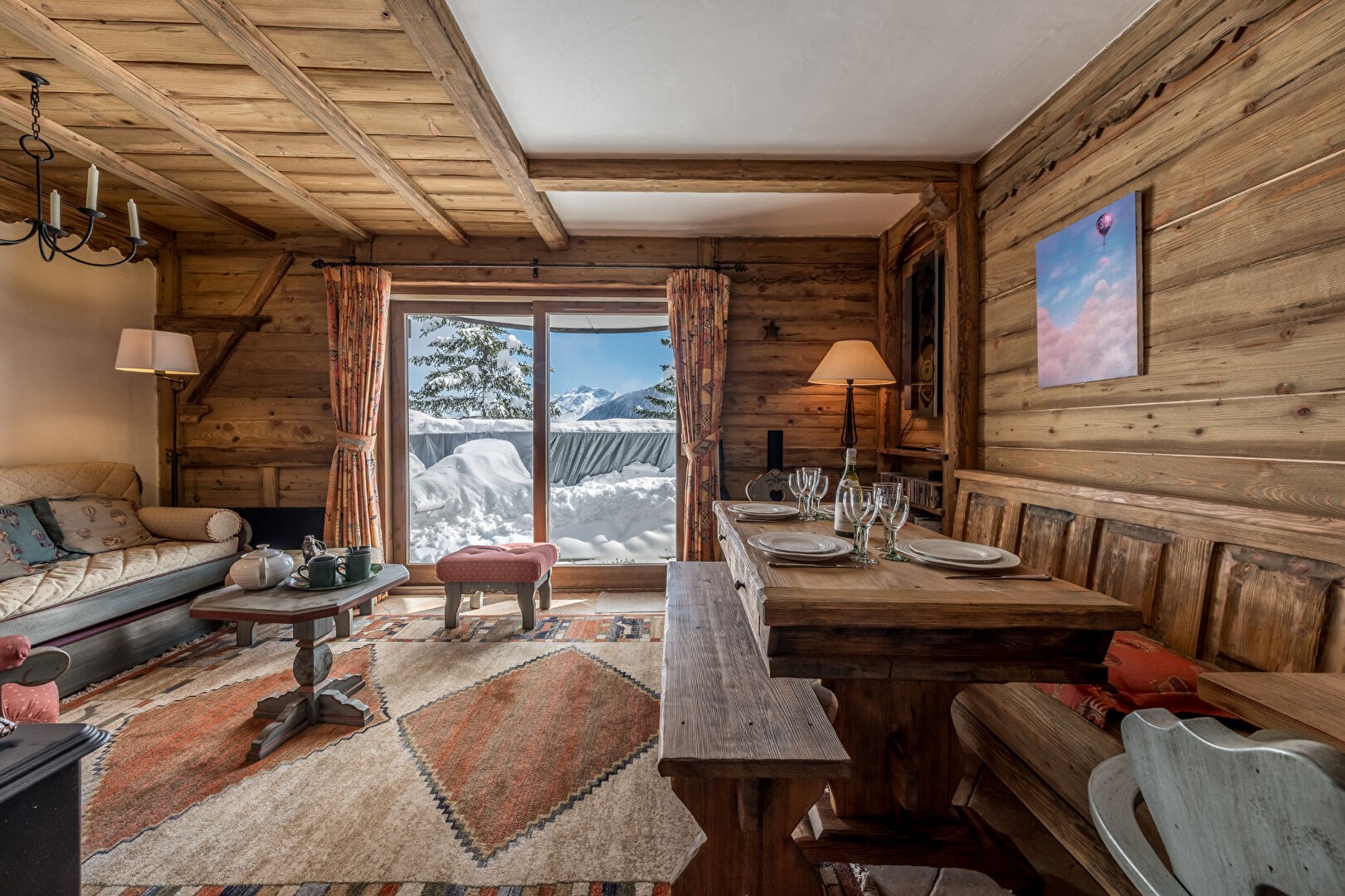 Appartement skis aux pieds - Courchevel 1850