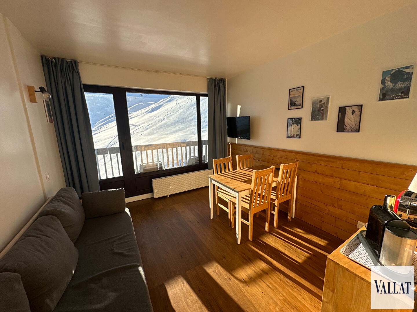 Appartement T2 + Cabine Tignes Le Lac sur les pistes