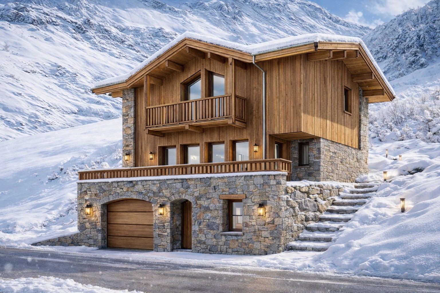 Chalet individuel aux portes de Val d'Isère