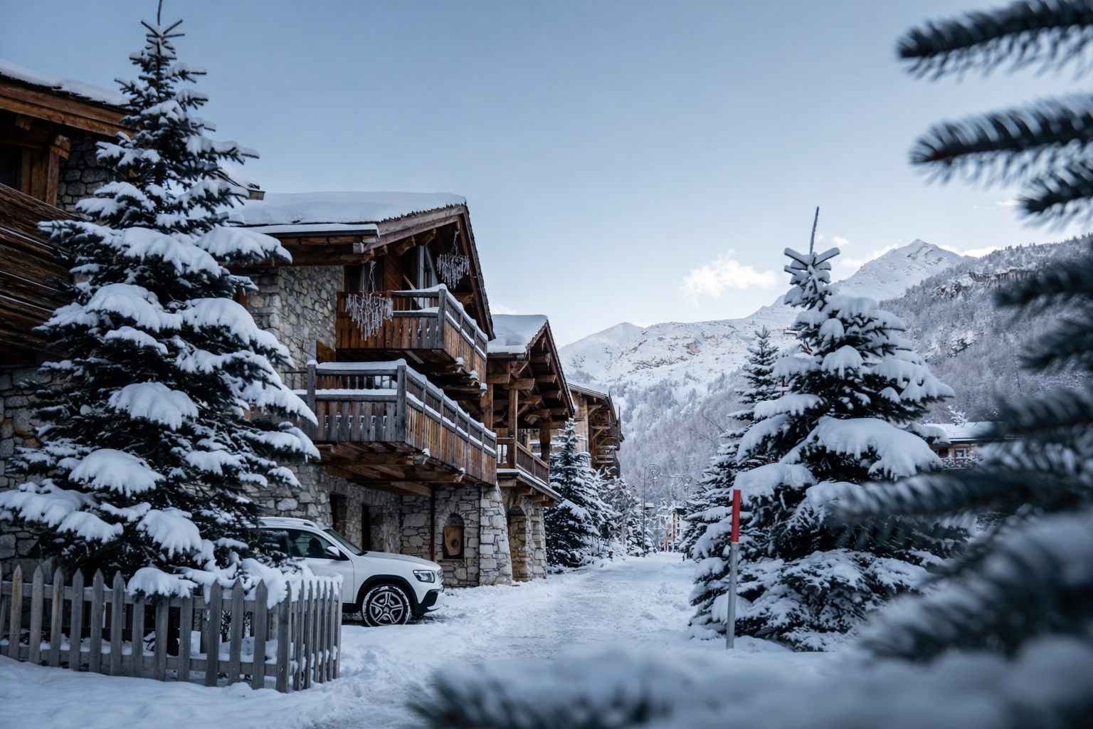 Elégant appartement 4 pièces à Val d'Isère.