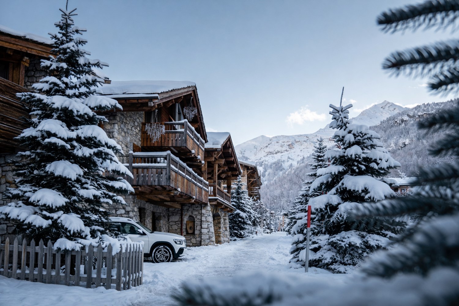 Elégant appartement 4 pièces à Val d'Isère.