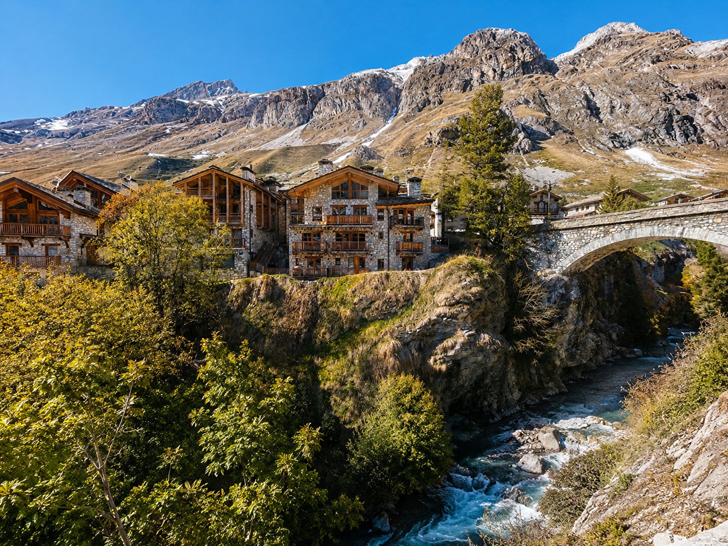 Elégant appartement 4 pièces à Val d'Isère.