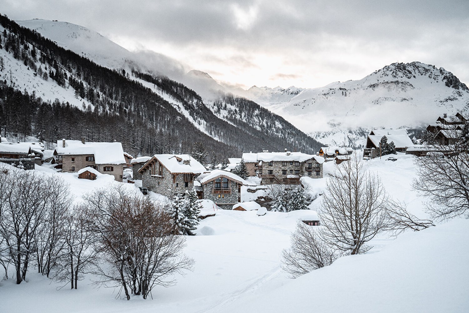 Elégant appartement 4 pièces à Val d'Isère.