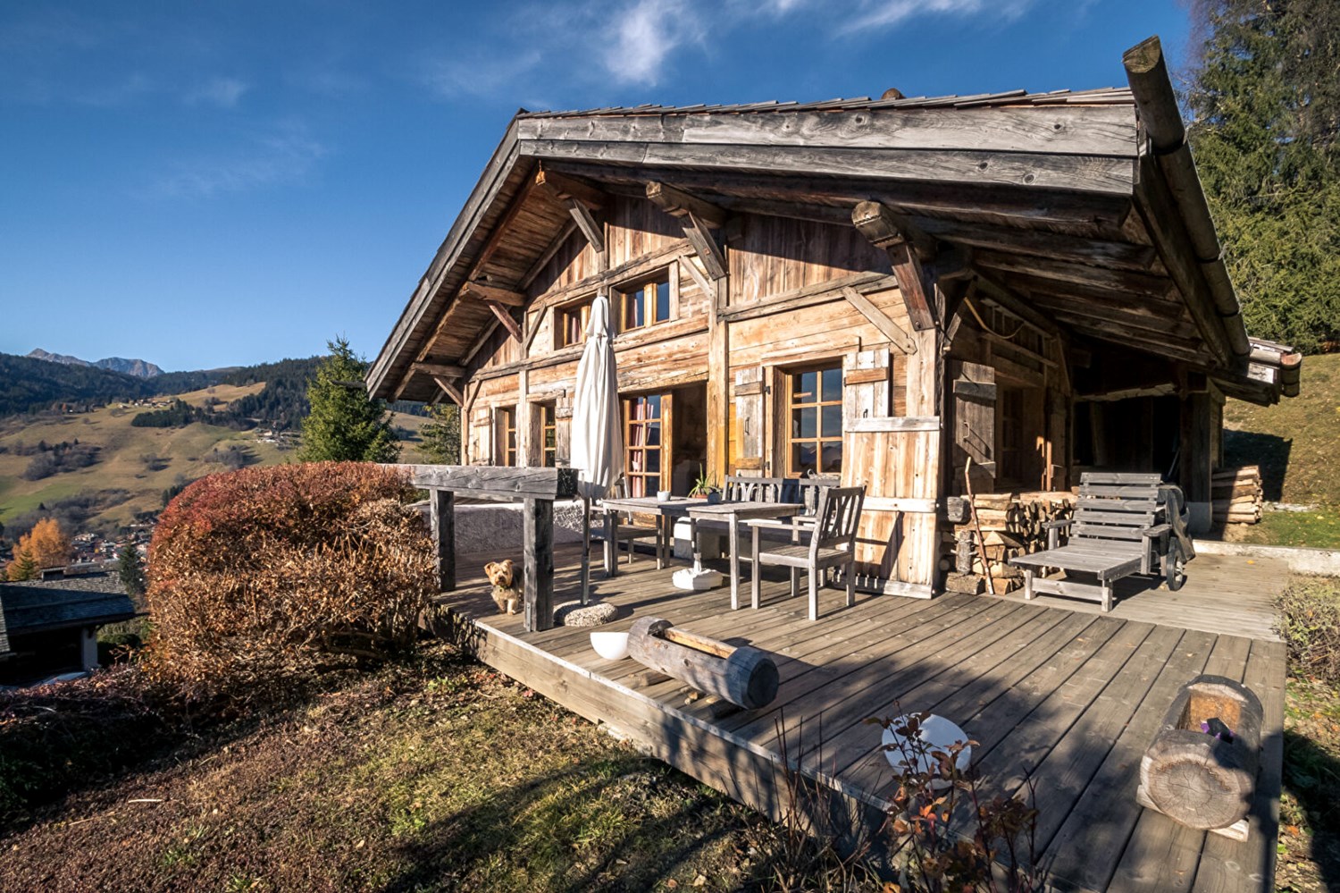 Chalet de caractère SKI-IN SKI-OUT à Megève