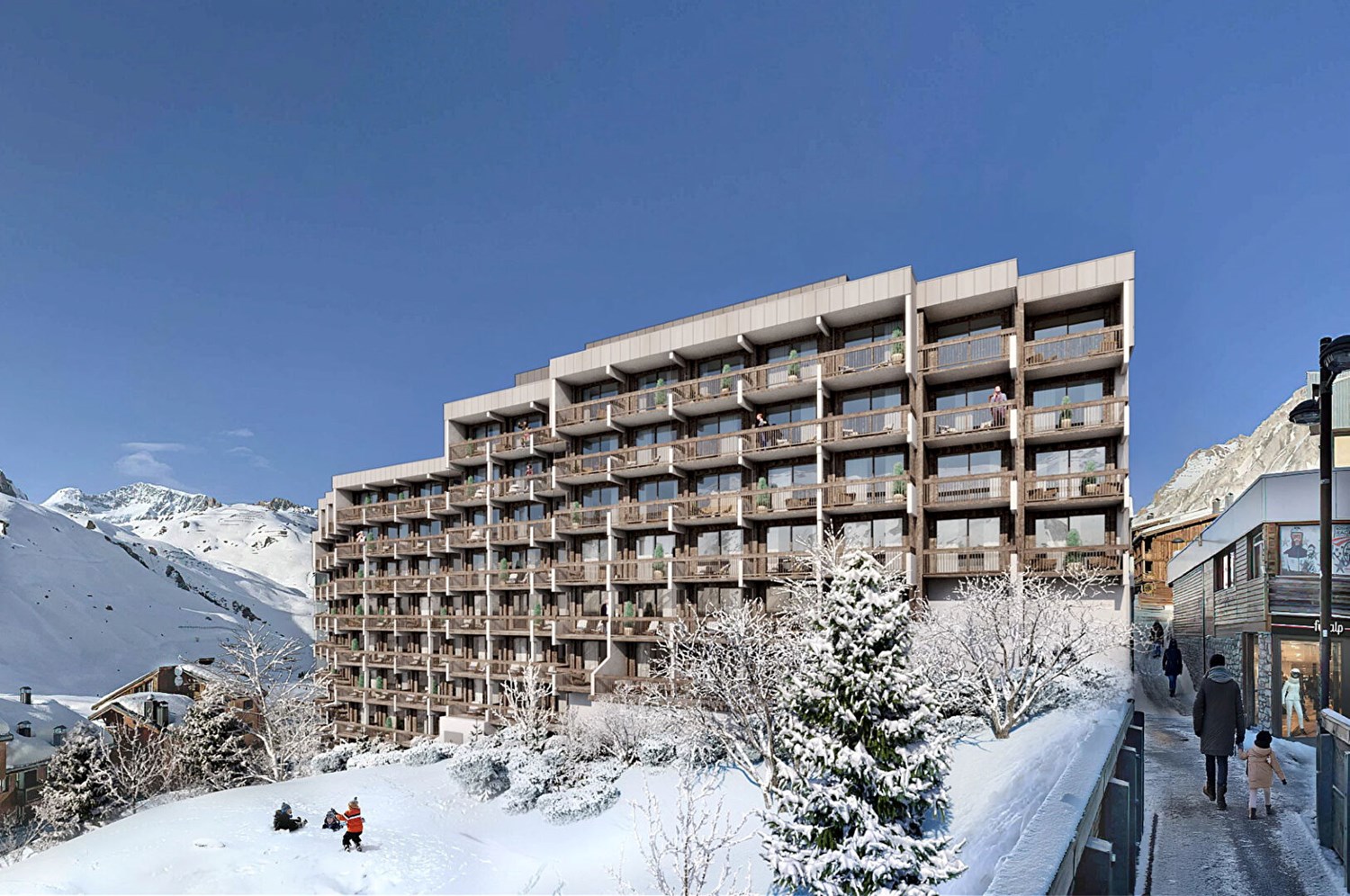 Nouvelle résidence - SANA - Tignes