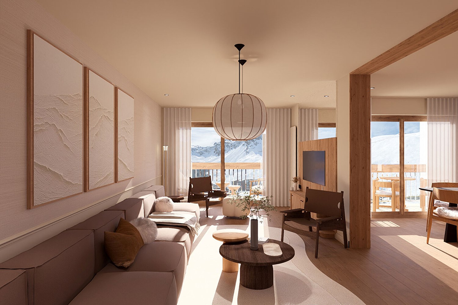 Nouvelle résidence - SANA - Tignes