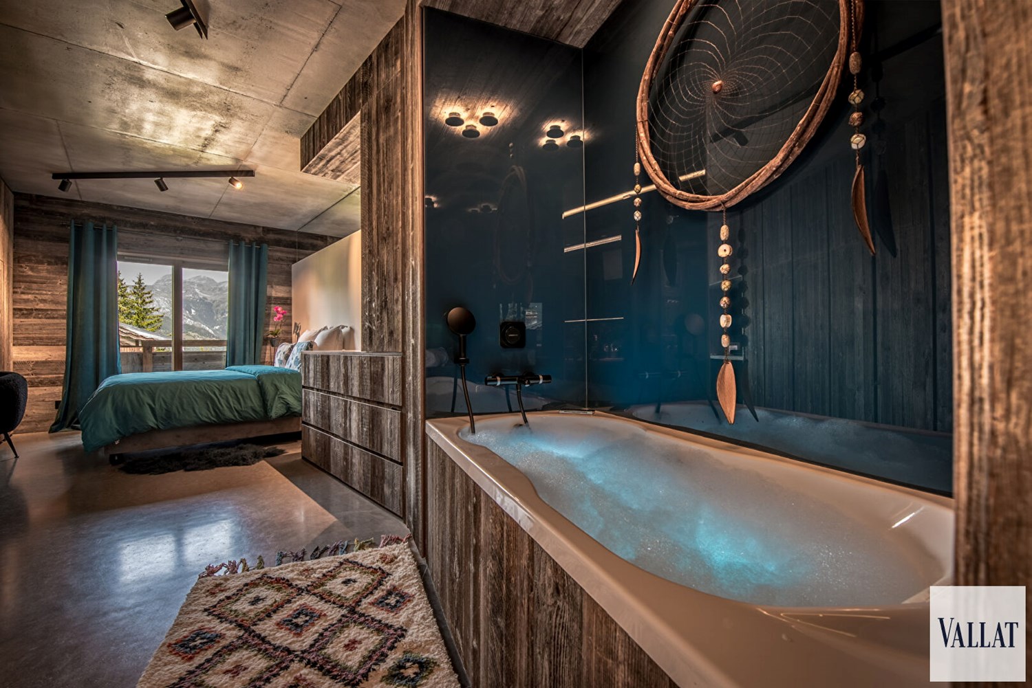 Panorama alpin et art de vivre dans ce chalet d'architecte à Courchevel Village