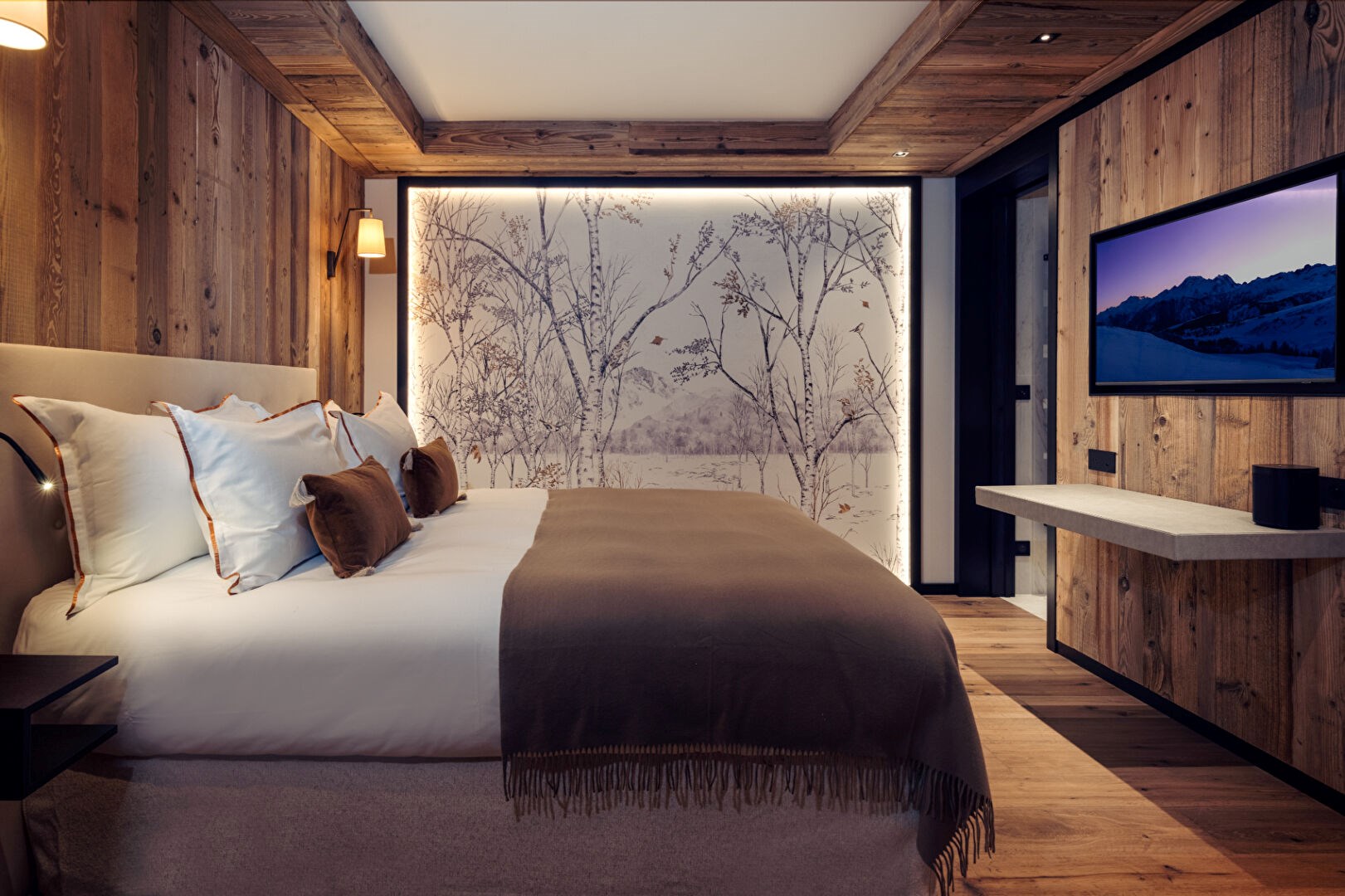 BELVÉDÈRE - APPARTEMENT SUR MESURE, CADRE BOISÉ