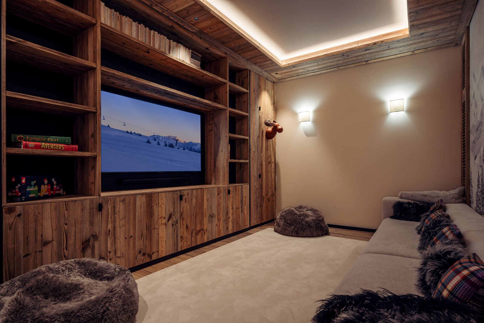 BELVÉDÈRE - APPARTEMENT SUR MESURE, CADRE BOISÉ