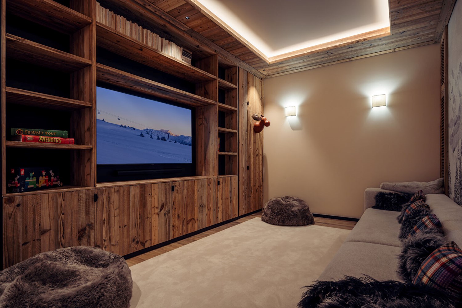 BELVÉDÈRE - APPARTEMENT SUR MESURE, CADRE BOISÉ