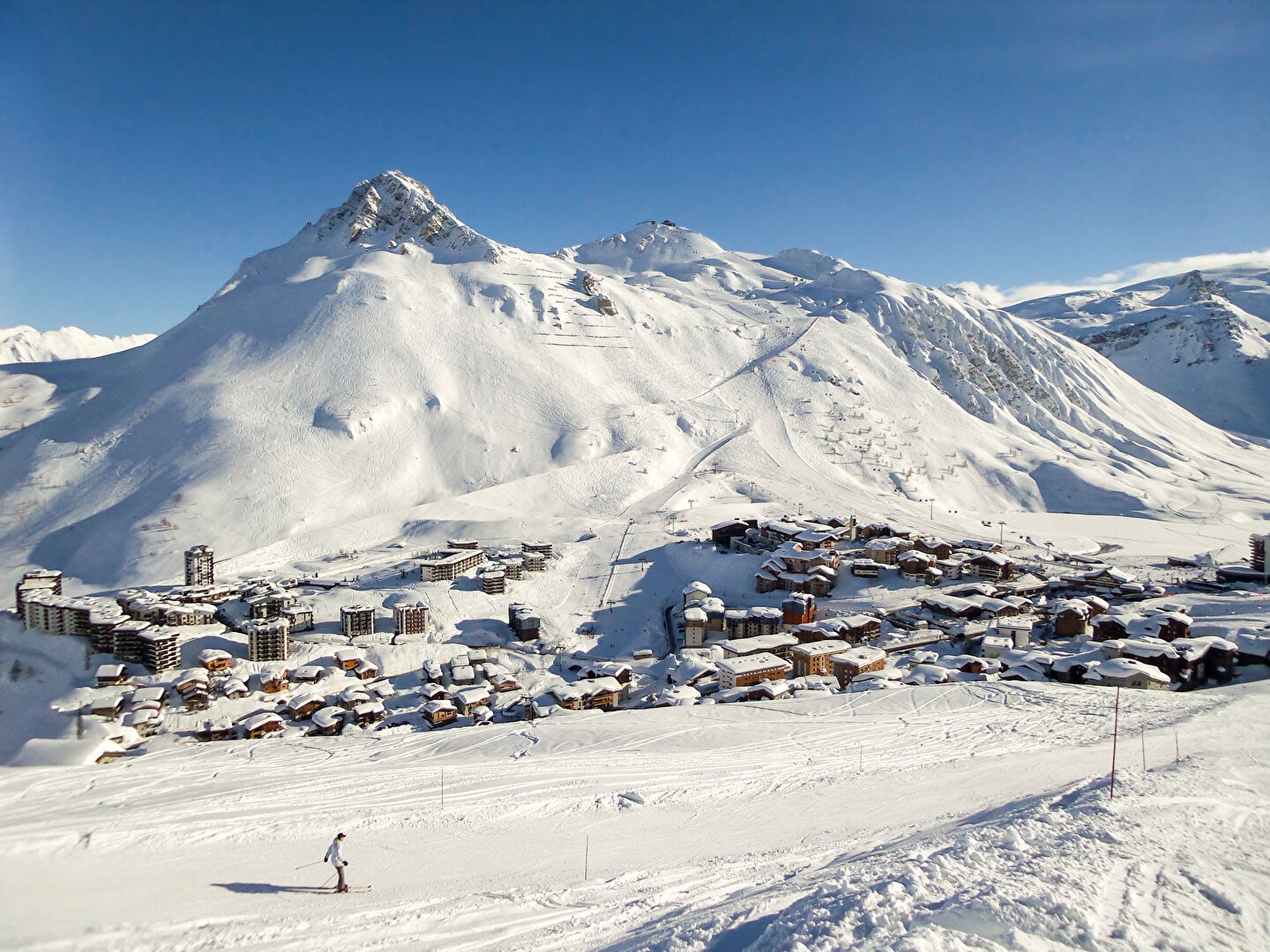TIGNES LE LAC -  Appartement dernier étage T6 avec sa terrasse